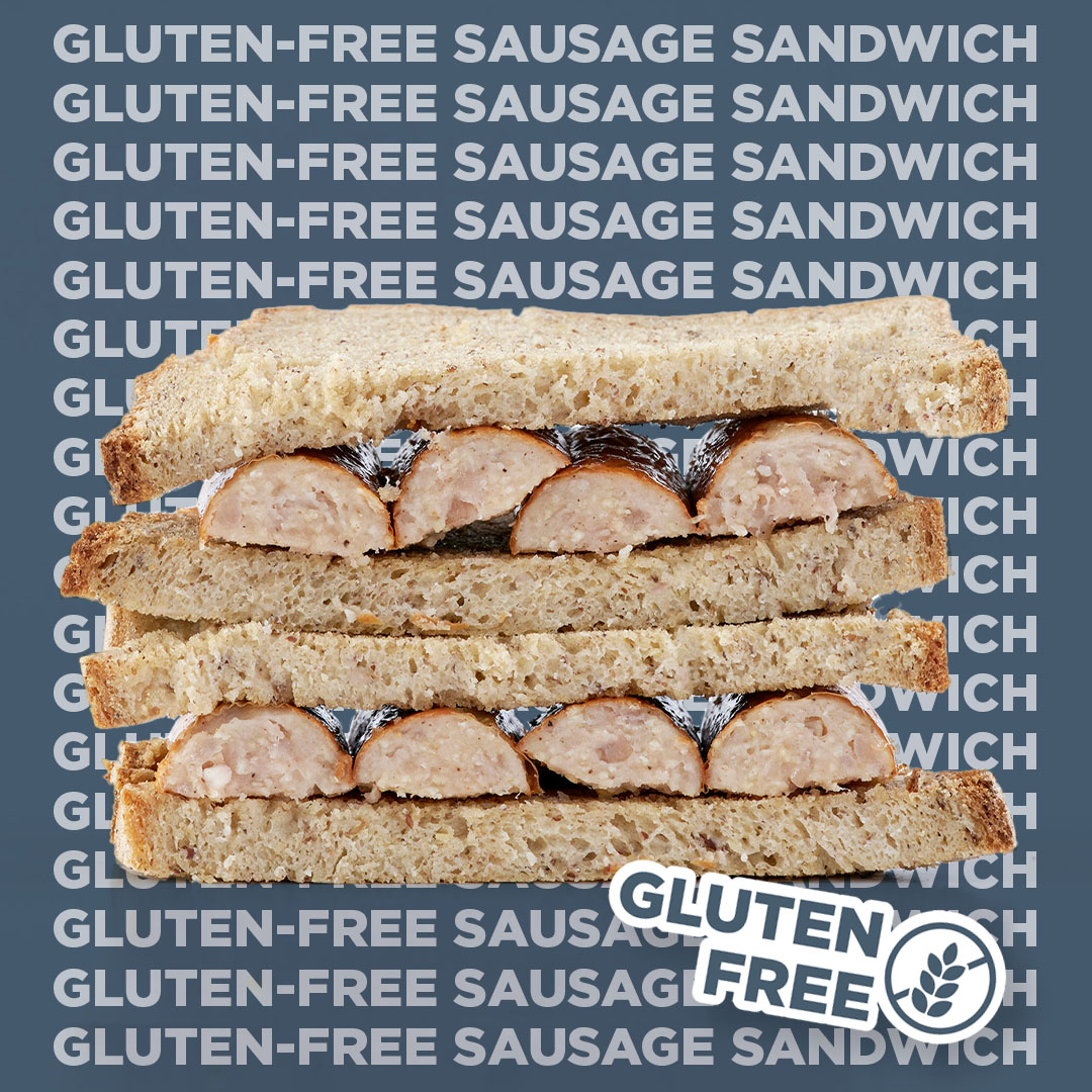 Gluten Free Sausage Sandwich