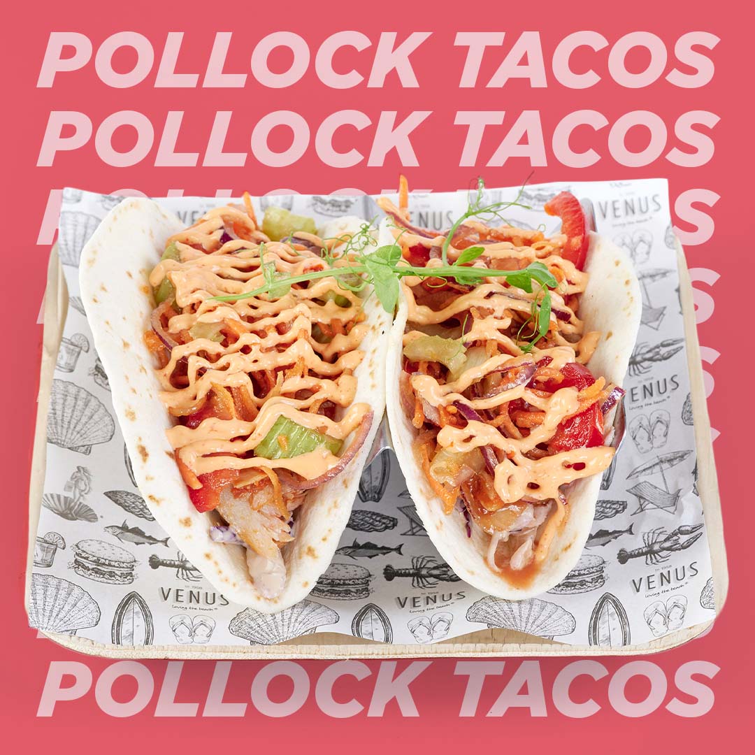 Fish Tacos - baked pollock