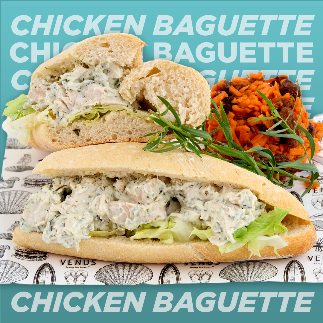 Chicken Tarragon Mayonnaise Baguette