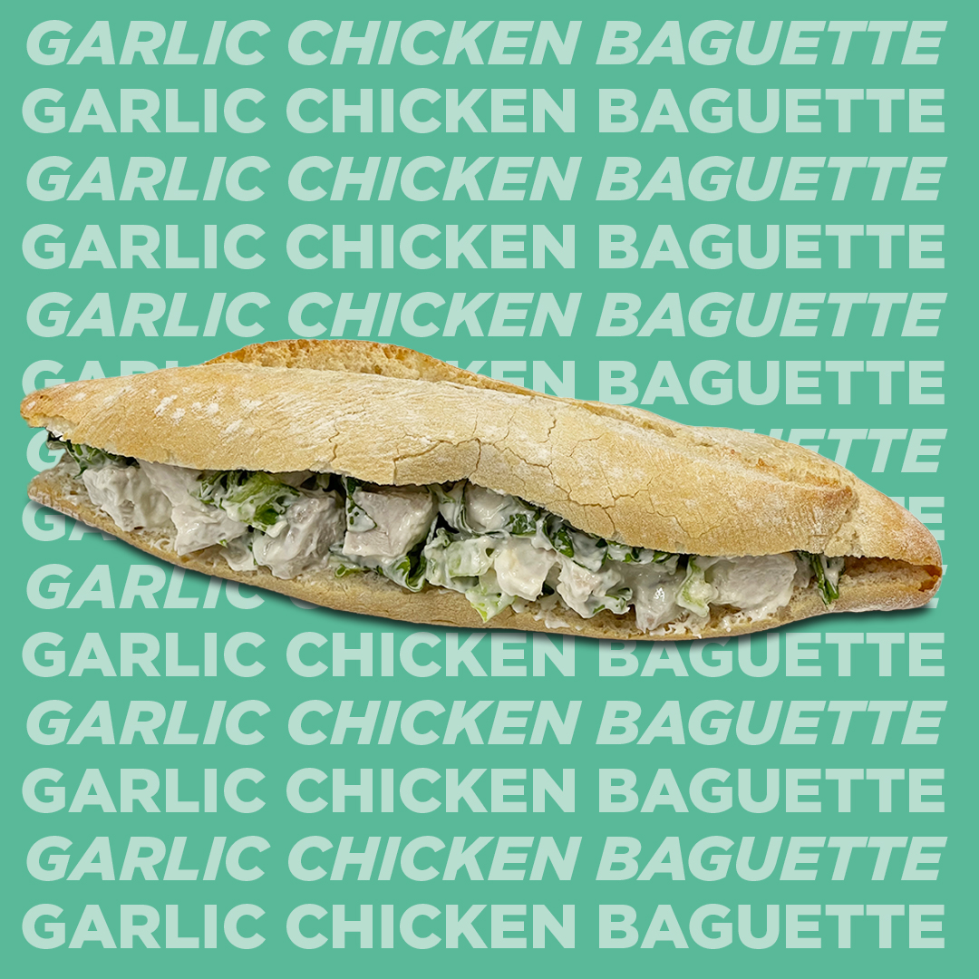 Garlic chicken Mayonnaise Baguette