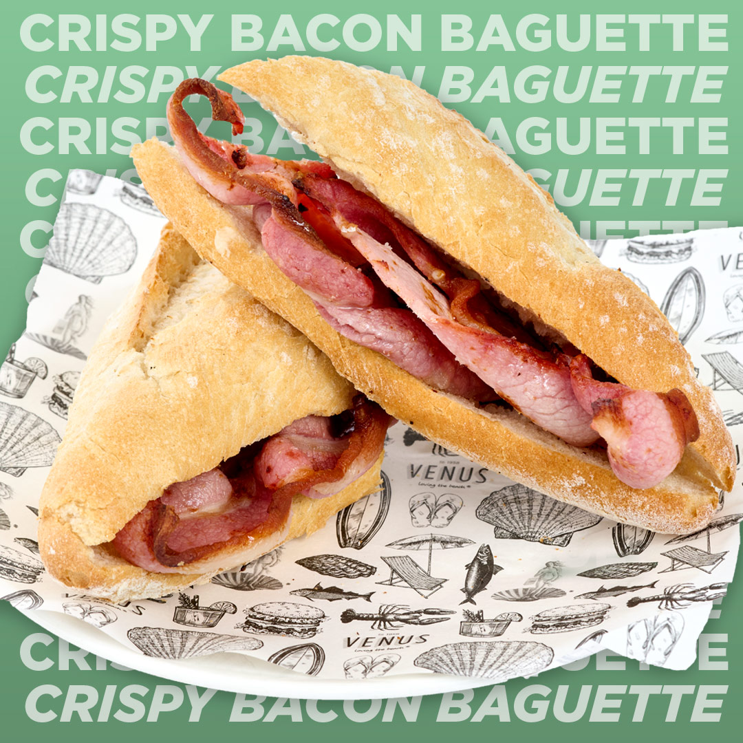 Crispy Bacon Baguette
