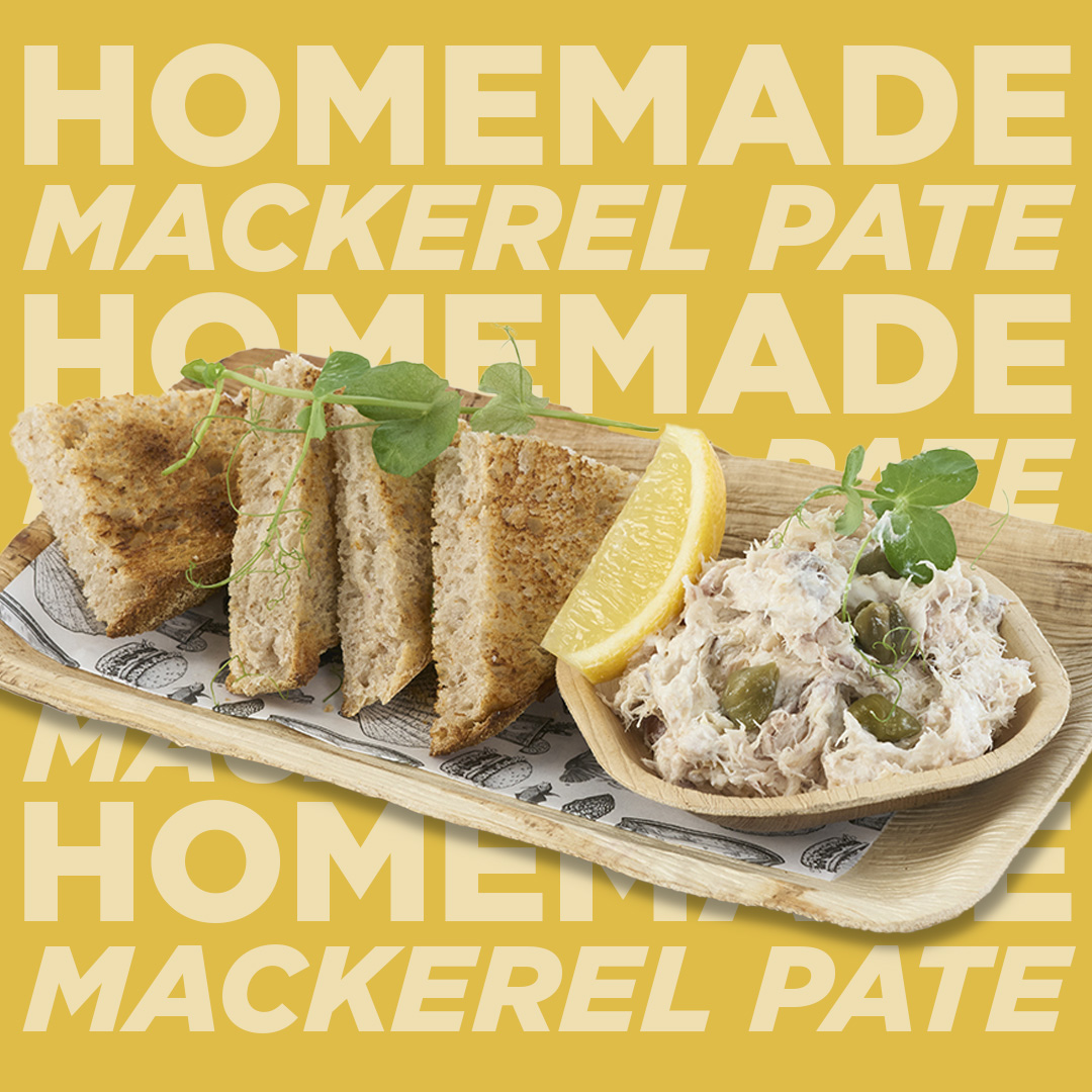 Mackerel Pate made in Venus kitchens - gluten free available