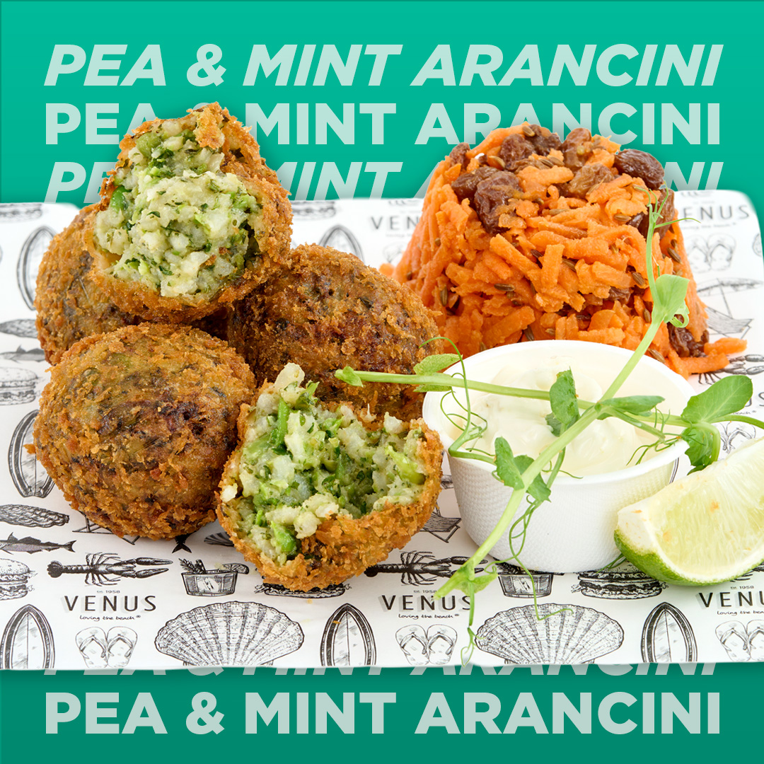 Pea & Mint Arancini