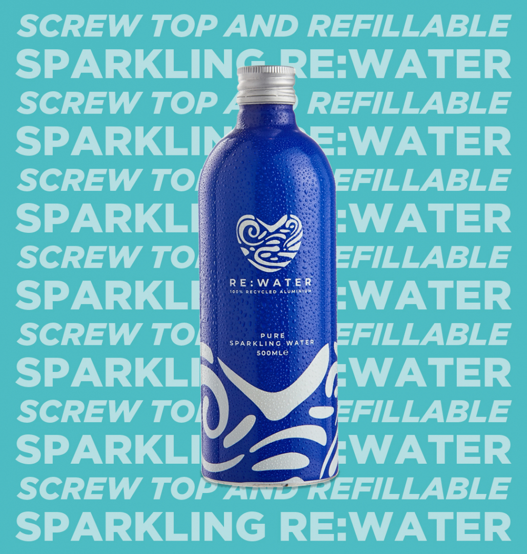 Re-water Sparkling 50cl can