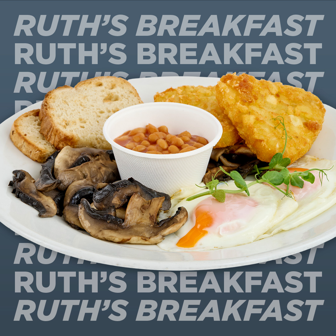 Ruth's Breakfast (GF & Vegetarian)