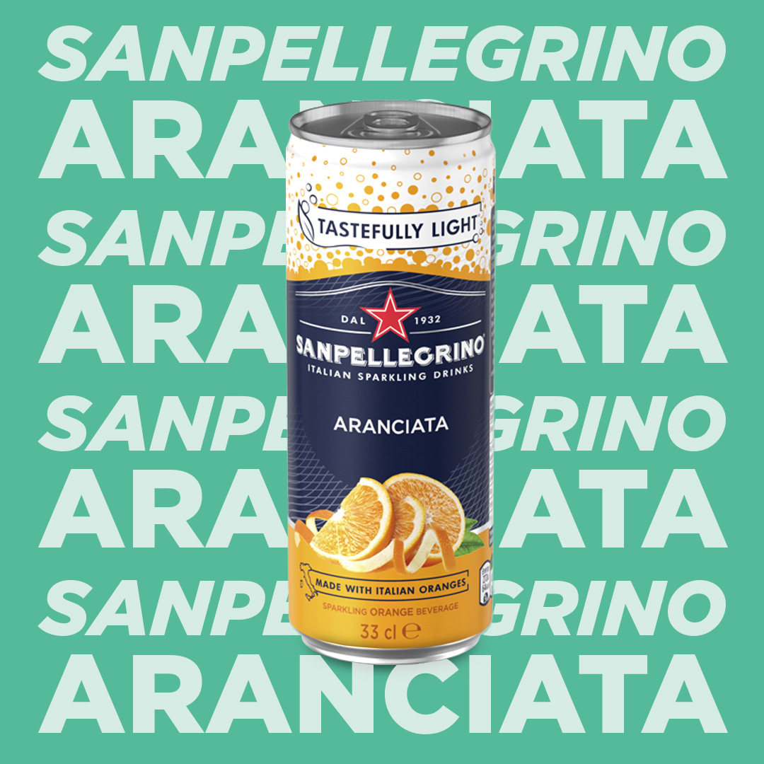 San Pellegrino Aranciata (Orange)