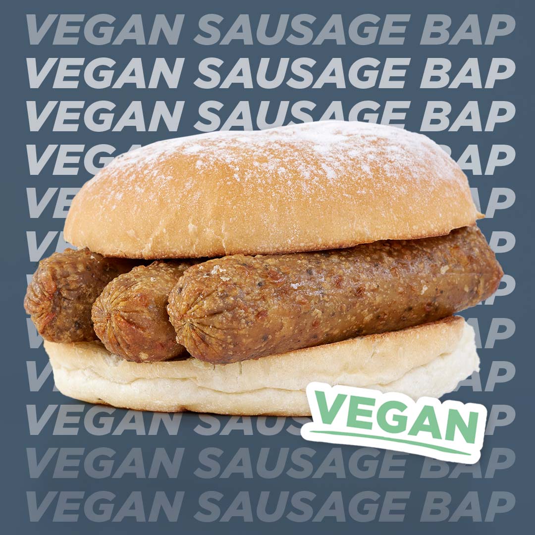 Vegan Sausage Bap