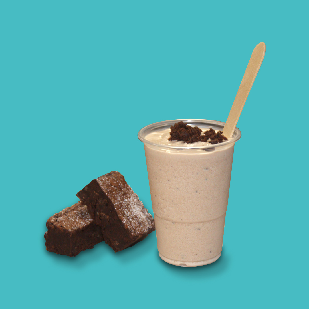 Chocolate Brownie Milkshake Gluten Free
