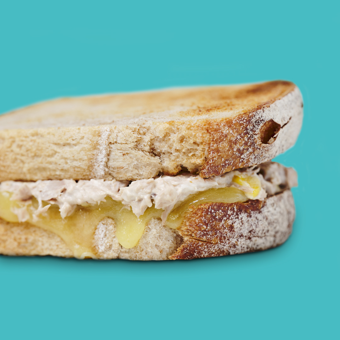 Tuna mayo & cheddar cheese Toastie